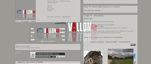 Le Myspace de Vallon TV