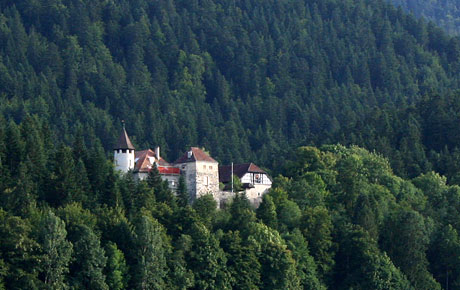 Le château de Môtiers au Val-de-Travers